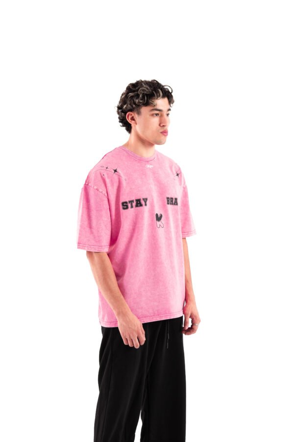 Brave Washed Pink T-shirt