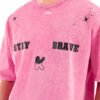 Brave Washed Pink T-shirt