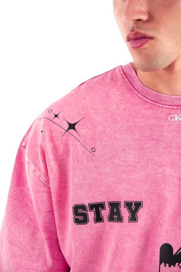 Brave Washed Pink T-shirt