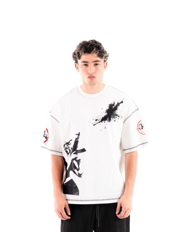 Marilyn  3D white T-shirt