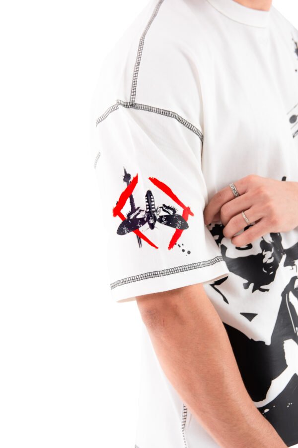 Marilyn  3D white T-shirt
