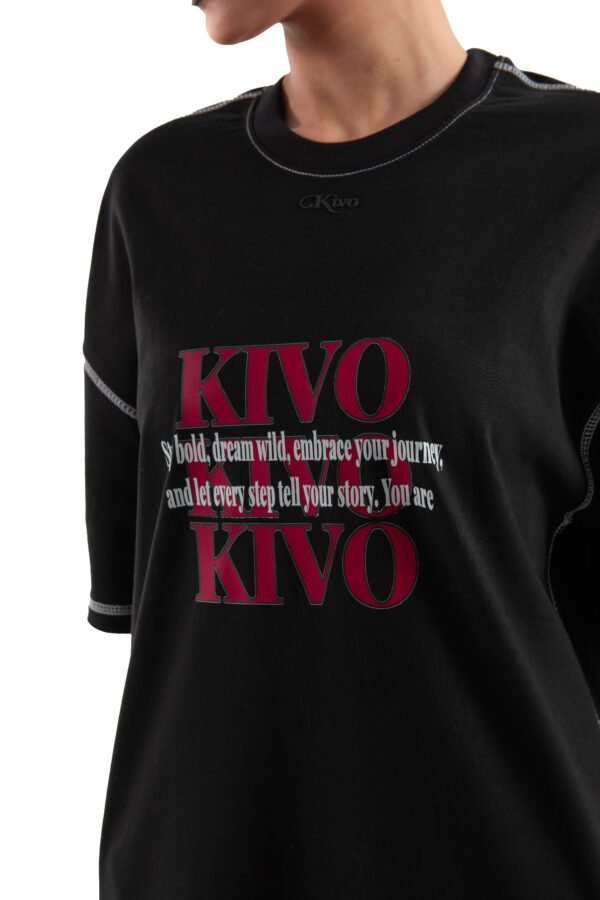 Bold 3D Black T-shirt