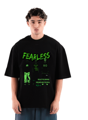 Fearless  black T-shirt