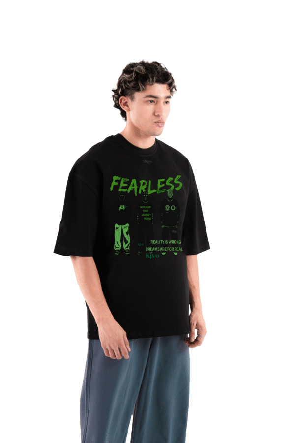 Fearless  black T-shirt