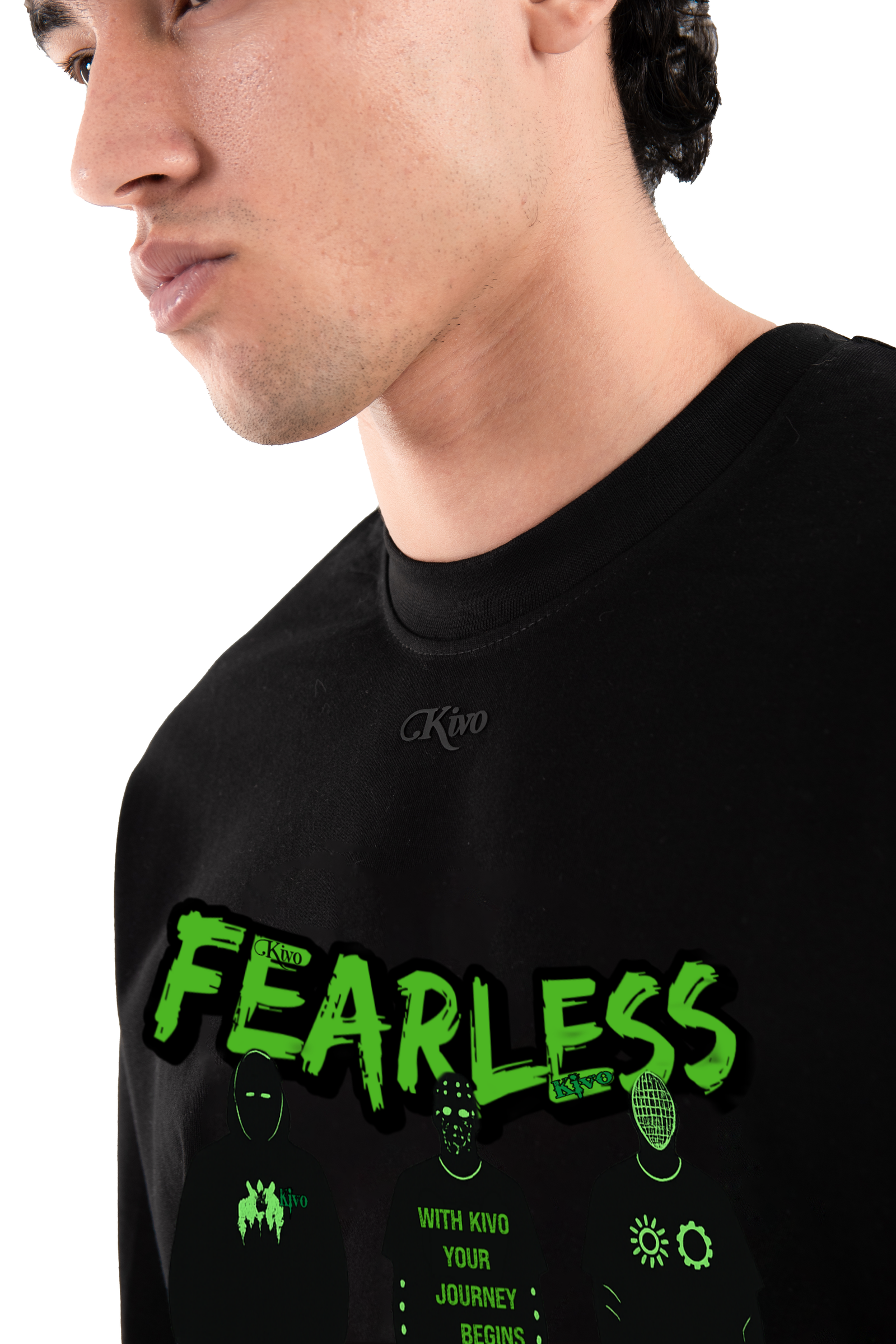 Fearless  black T-shirt