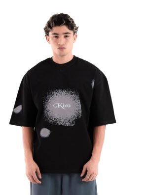 graffiti Black T-shirt