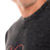 Path washed Plack T-shirt