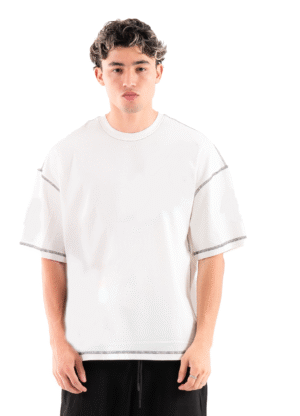 Basic white 3D T-shirt