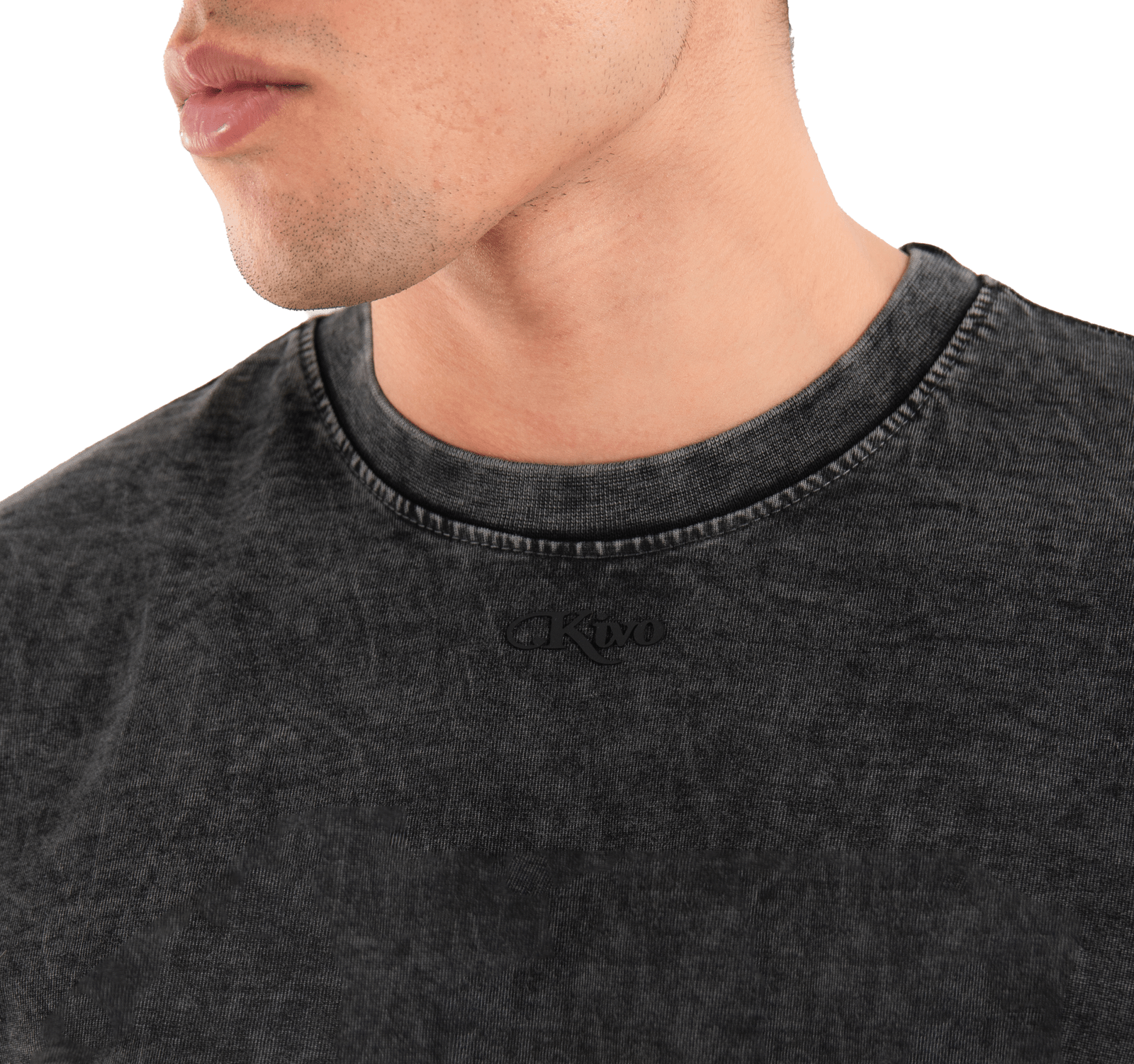 Basic Washed  BlackT-shirt
